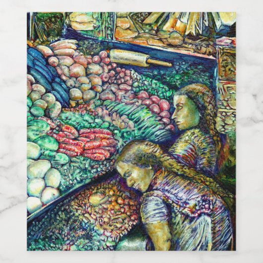 Enceladus Wijn Etiket (Enkel label)