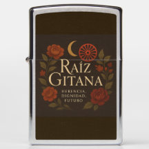 Encendedor Zippo RAÍZ GITANA