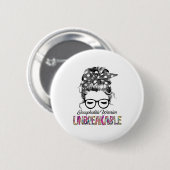 Encephalitis Awareness Ribbon Support Gifts Ronde Button 5,7 Cm (Voorkant /achterkant)