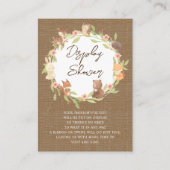 Enchandted Forest Display Douche Informatiekaartje (Voorkant)