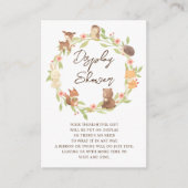 Enchandted Forest Display Douche Informatiekaartje (Voorkant)