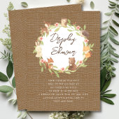 Enchandted Forest Display Douche Informatiekaartje