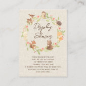 Enchandted Forest Display Douche Informatiekaartje (Voorkant)