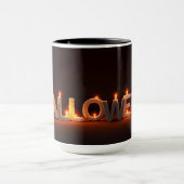 "Enchant your mornings with our Halloween mugs" Mok (Midden)