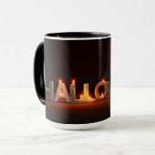 "Enchant your mornings with our Halloween mugs" Mok (Voorkant links)