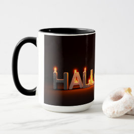 "Enchant your mornings with our Halloween mugs" Mok