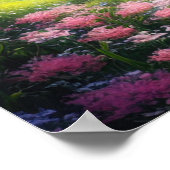 Enchante bloemen: een Magische vallei Poster (Hoek)