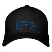 Enchanted All My Life TRUCKER HAT studio miiri Geborduurde Pet (Voorkant)