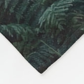 Enchanted Ancient Forest | Misty Woodland Sunlight Fleece Deken (Hoek)