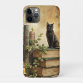 Enchanted Black Cat Library Case-Mate iPhone Case (Achterkant)