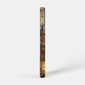 Enchanted Black Cat Library Samsung Galaxy Hoesje (Rechterkant)