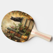 Enchanted Black Cat Library Tafeltennisbatje (Zijkant)