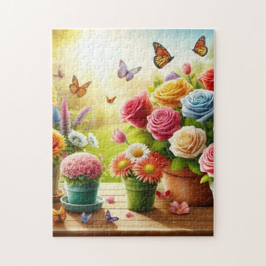 Enchanted Blooms Legpuzzel (Verticaal)