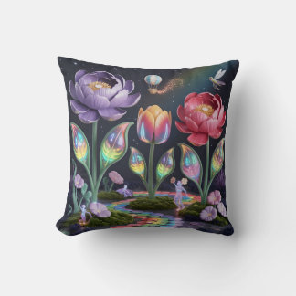 Enchanted Bloomscape Pillow Hoesje Kussen
