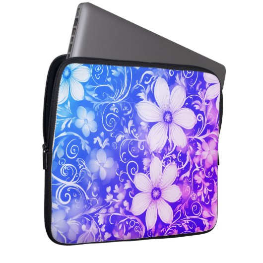 Enchanted Blossom Electronics Bag Laptop Sleeve (Voorkant Rechts)