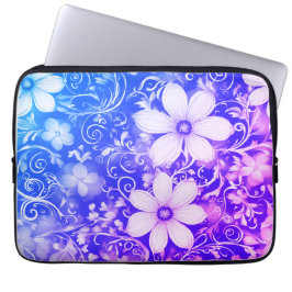 Enchanted Blossom Electronics Bag Laptop Sleeve