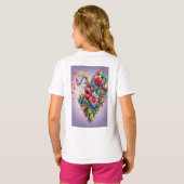 Enchanted Blossom Fantasy T-shirt (Achterkant volledig)