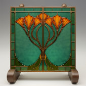 Enchanted Blossom Glas in lood Tegeltje