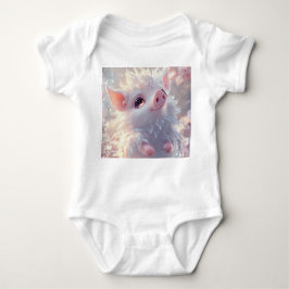Enchanted Blossom Piglet - Baby Bodysuit
