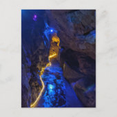 Enchanted Blue Cave Path, Rock City Briefkaart (Voorkant)