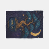 Enchanted Bonsai Tree Throw Blanket  Fleece Deken (Voorkant (Horizontaal))