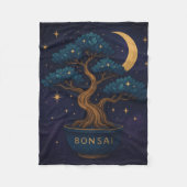 Enchanted Bonsai Tree Throw Blanket  Fleece Deken (Voorkant)