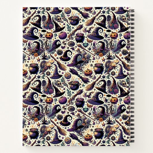 Enchanted Botanica: Magische kruiden & hekserij Notitieboek (Achterkant)