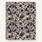 Enchanted Botanica: Magische kruiden & hekserij Notitieboek (Voorkant)