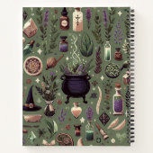 Enchanted Botanica: Magische kruiden & hekserij Notitieboek (Achterkant)
