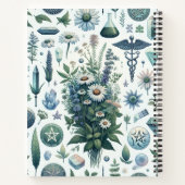 Enchanted Botanica: Magische kruiden & hekserij Notitieboek (Achterkant)