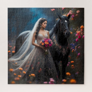 Enchanted Bride en haar Steed Legpuzzel