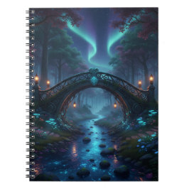 Enchanted Bridge Spiral notebook Notitieboek