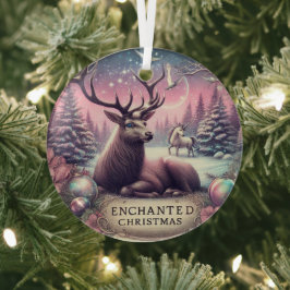 Enchanted Buck Ornament Christmas personaliseren