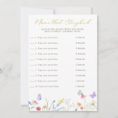 Enchanted Butterflies Floral Naam dat Verhalenboek Kaart (Voorkant)