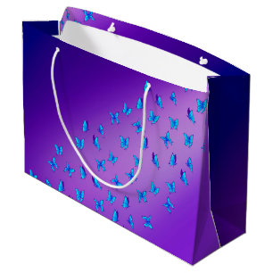 Enchanted Butterflies Paars Groot Cadeauzakje