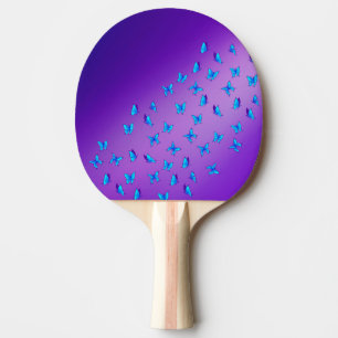 Enchanted Butterflies Ping Pong Paddle Tafeltennisbatje