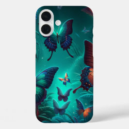 Enchanted Butterfly Forest Glow Phone Case