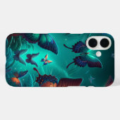 Enchanted Butterfly Forest Glow Phone Case (Achterkant (horizontaal))