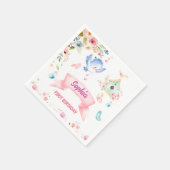 Enchanted Butterfly Garden Paper Napkin Servet (Hoek)