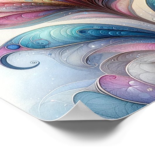 Enchanted Butterfly Wall Poster (Hoek)