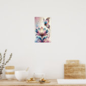 Enchanted Butterfly Wall Poster (Keuken)