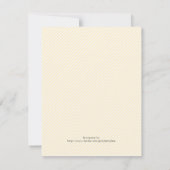 Enchanted Carrousel Neutraal Baby shower Invitatio Kaart (Achterkant)