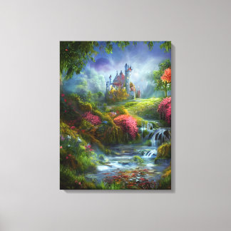 Enchanted Castle Canvas Afdruk