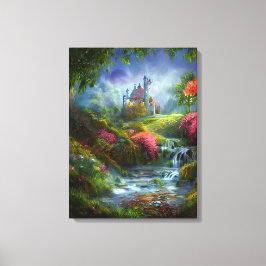 Enchanted Castle Canvas Afdruk