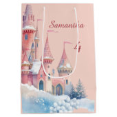 Enchanted Castle Gift Bag, Princess Present Bag Medium Cadeauzakje (Achterkant)