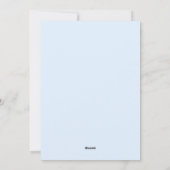 Enchanted Castle verjaardagsfeestuitnodiging Feestdagenkaart (Achterkant)