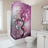 Enchanted Cherry Dance Douchegordijn (In situ)