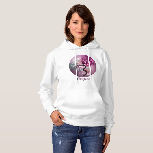 Enchanted Cherry Dance Hoodie (Voorkant volledig)