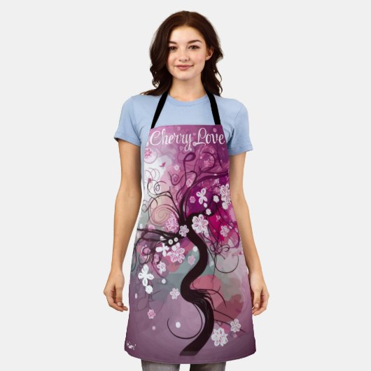 Enchanted Cherry Dance Schort (Gedragen)