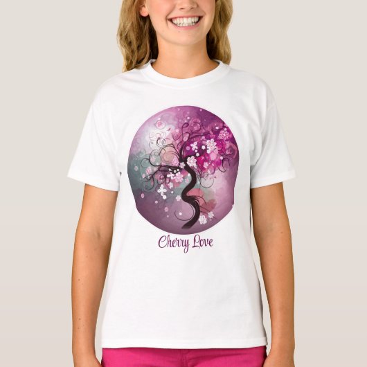 Enchanted Cherry Dance T-shirt (Voorkant)